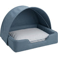 Vzno Canopycove Large Hooded Dog Bed Stone Blue 42 x 34 in - Product view