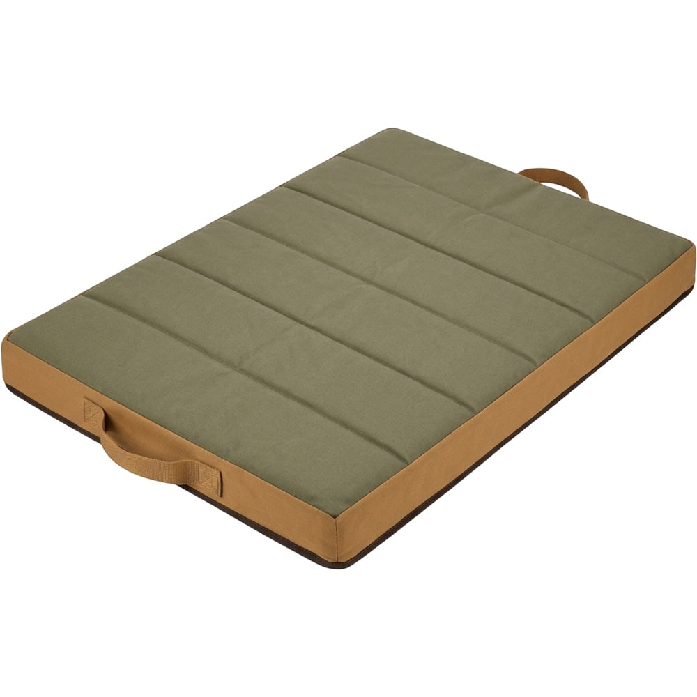 Vzno Fieldchannel Large Quilted Dog Pad Olive Camel 48 x 32 in - Product view