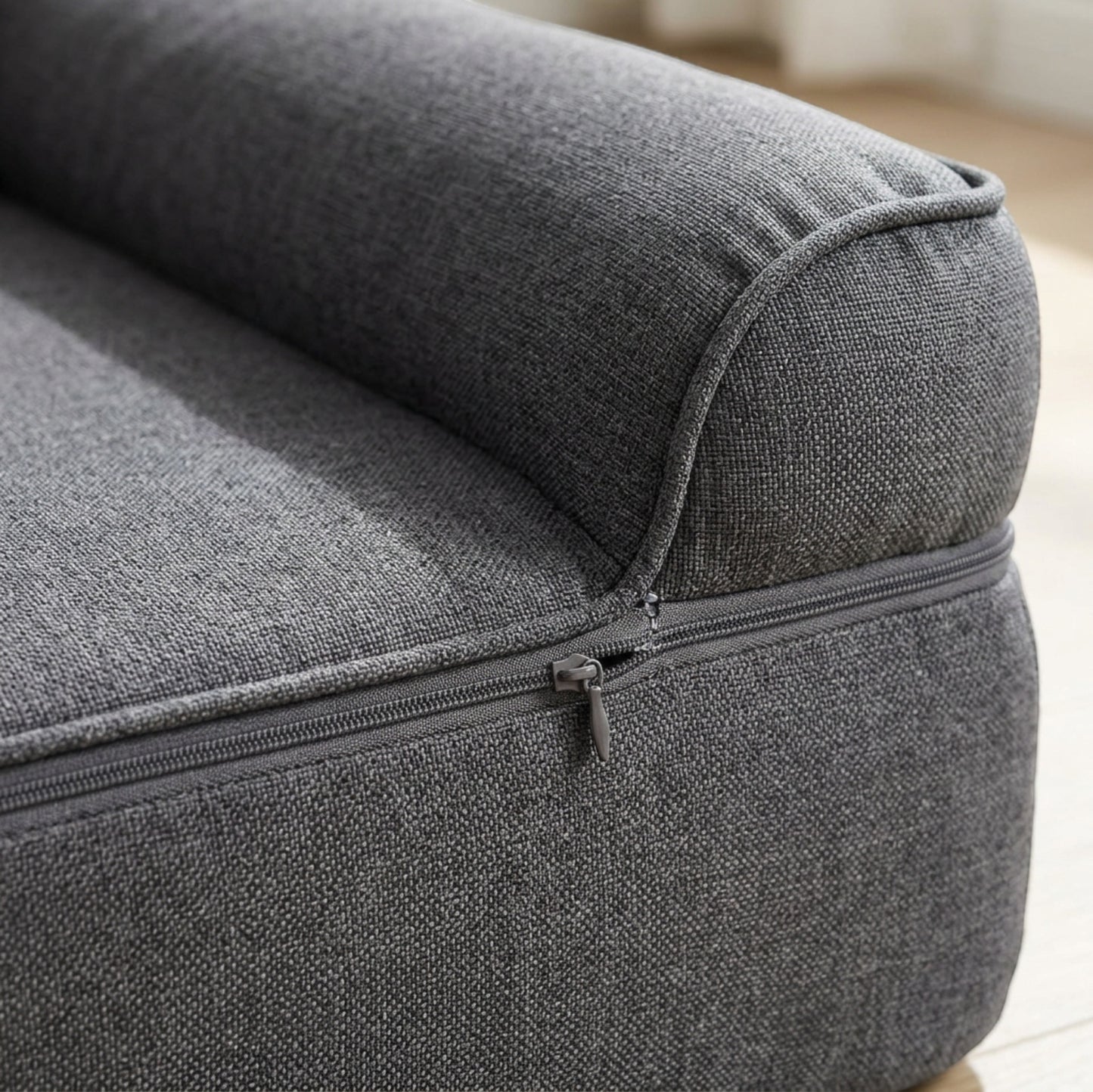 Vzno Orthopedic Foam Large Dog Bed 110 x 75 cm Charcoal - Detail view