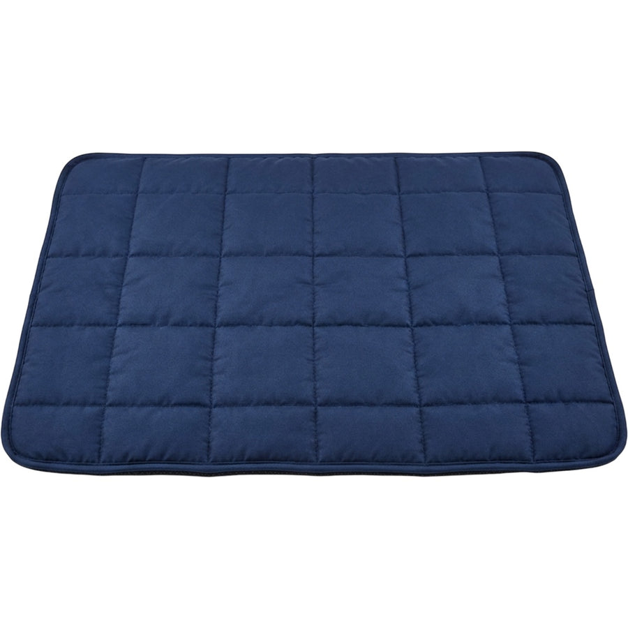 Vzno Quilted Large Dog Bed Mat 115 x 80 cm Navy